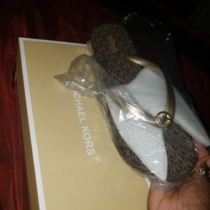 Michael Kors flip flops